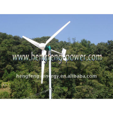 sistema de viento Solar 2KW: 2000w generador mini eólico 24v 48v sistema rejilla
